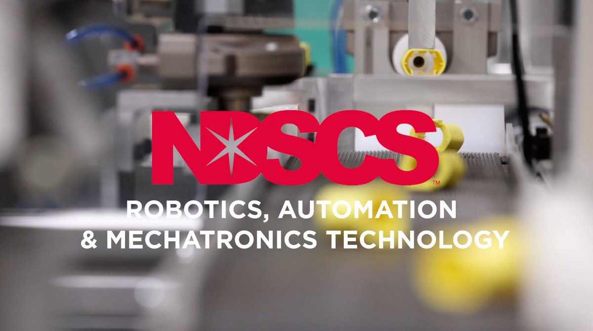 ndscswildcats's tweet photo. The NDSCS Robotics, Automation and Mechatronics Technology program trains you to be prepared for the dynamic field of mechatronics. 

Watch our new program video here: https://t.co/pdS4uix4vL 

#RAMT #YouShouldBeHere #TheSmarterWayToCollege https://t.co/FNvfVgNPQt