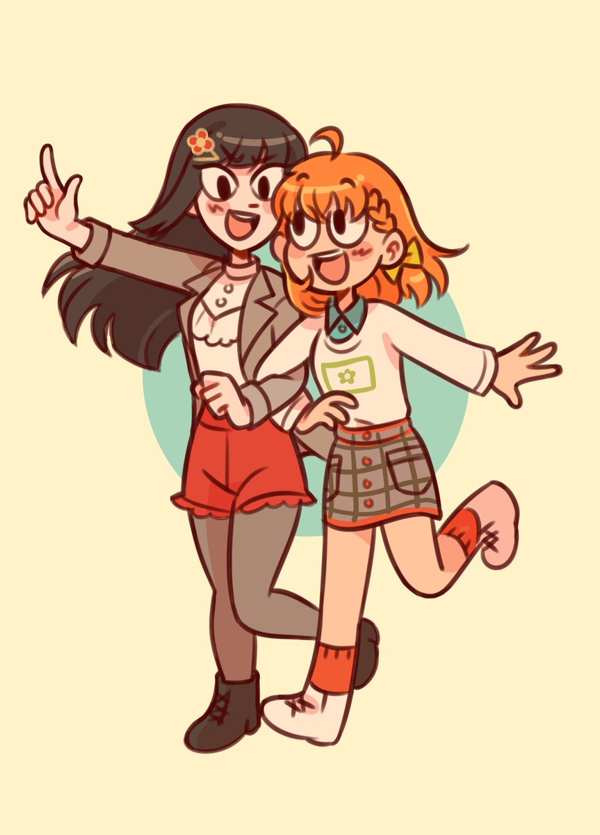 avironpie's tweet photo. Chika and Dia https://t.co/JqGbQWMxIB