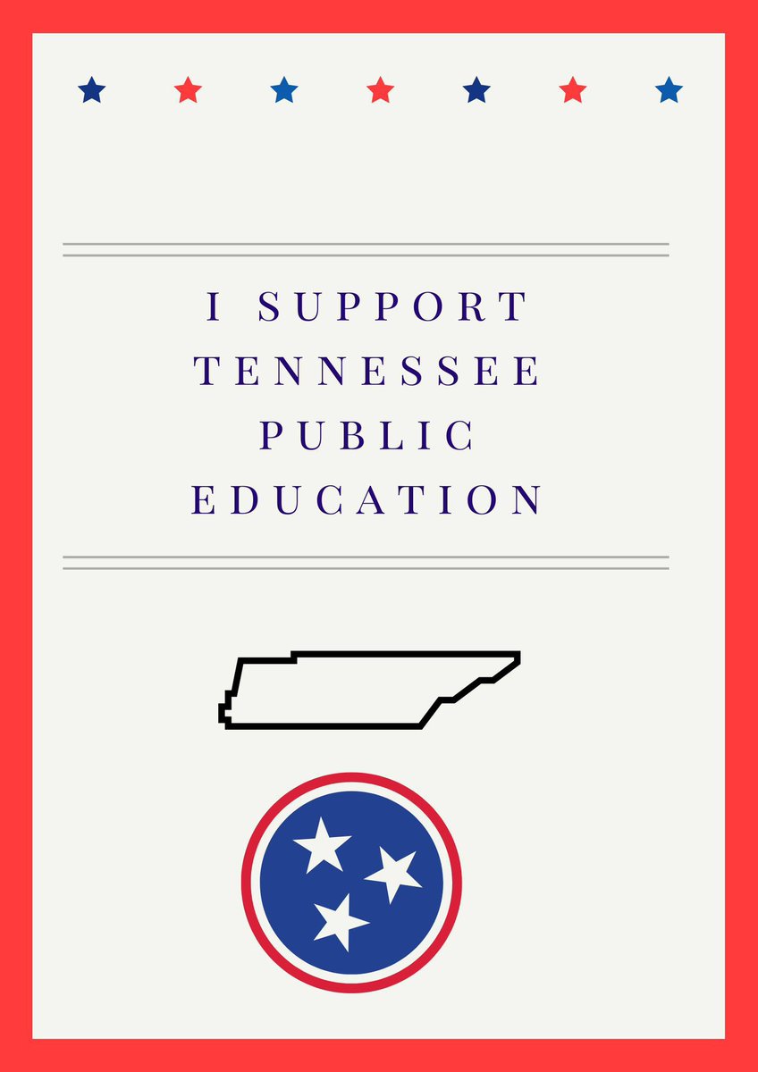 I support Tennessee Public Education!