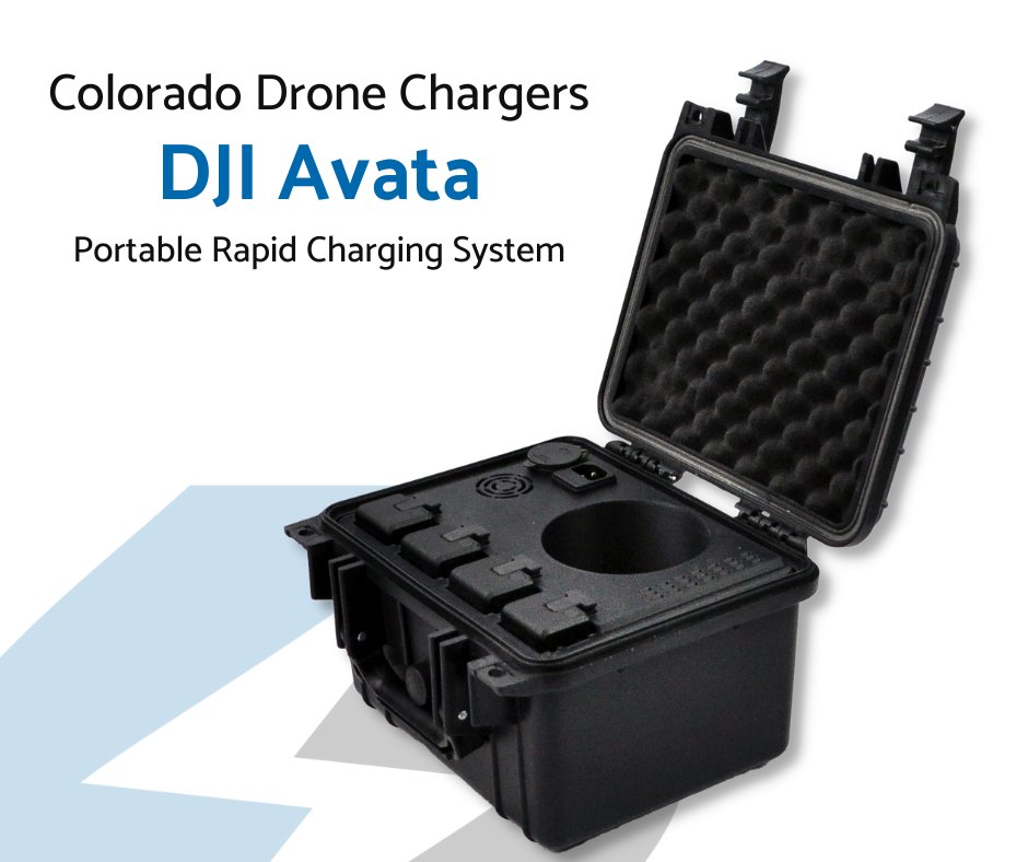 ICYMI: The Colorado Drone Chargers #DJIAvata #drone charging system is here! buff.ly/47gNnX9

#commercialdrones