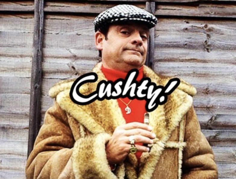 LITTLE KNOWN FACT ALERT! Used by Delboy to describe a nice and comfortable situation. 'Cushty' is a word used a lot in #OnlyFoolsandHorses, but did you know it originates from the Romany Gypsy word ‘Kushtipen’ which means ‘happiness’ or ‘in good order’… #eastend #ofah