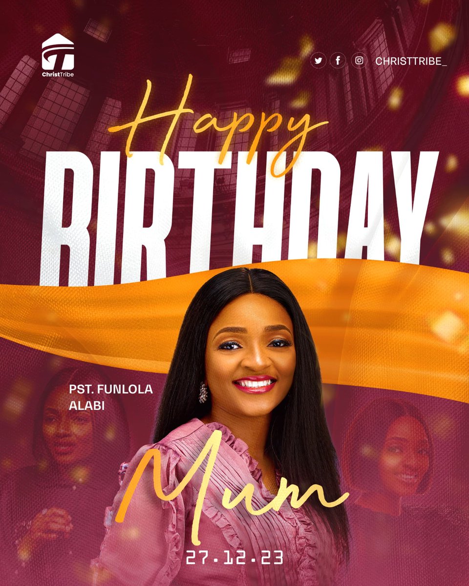 ChristTribe's tweet photo. Dear Super MUM,

Thank you for Loving us,
Thank you for Caring for us,
Thank you for Praying for us,
Thank you for showing us Commitment,
Thank you for modelling Zeal to us,
Thank you for being a perfect picture of Followership,
Thank you for being intentional about our Growth... https://t.co/CXdY3Ibl8J