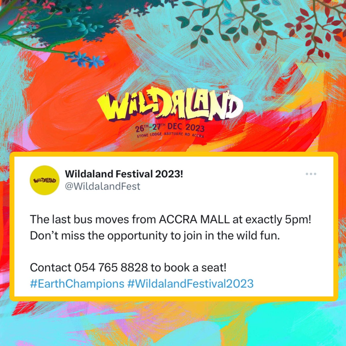 ‼️‼️
Don’t miss 🙅🏾‍♂️
#ErathChampions #WildalandFestival2023