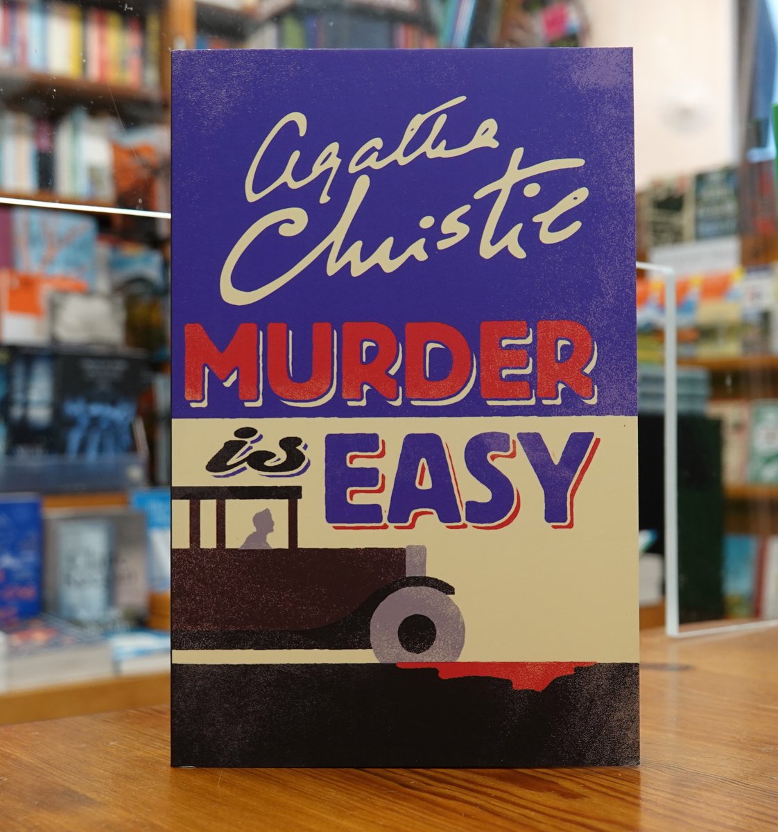 'England! England after many years! How was he going to like it?' Probably not so much when murder strikes in the quiet English village of Wychwood. Agatha Christie's #MurderIsEasy gets a new adaptation on @BBCOne tonight and tomorrow. samreadbooks.co.uk/product/agatha…