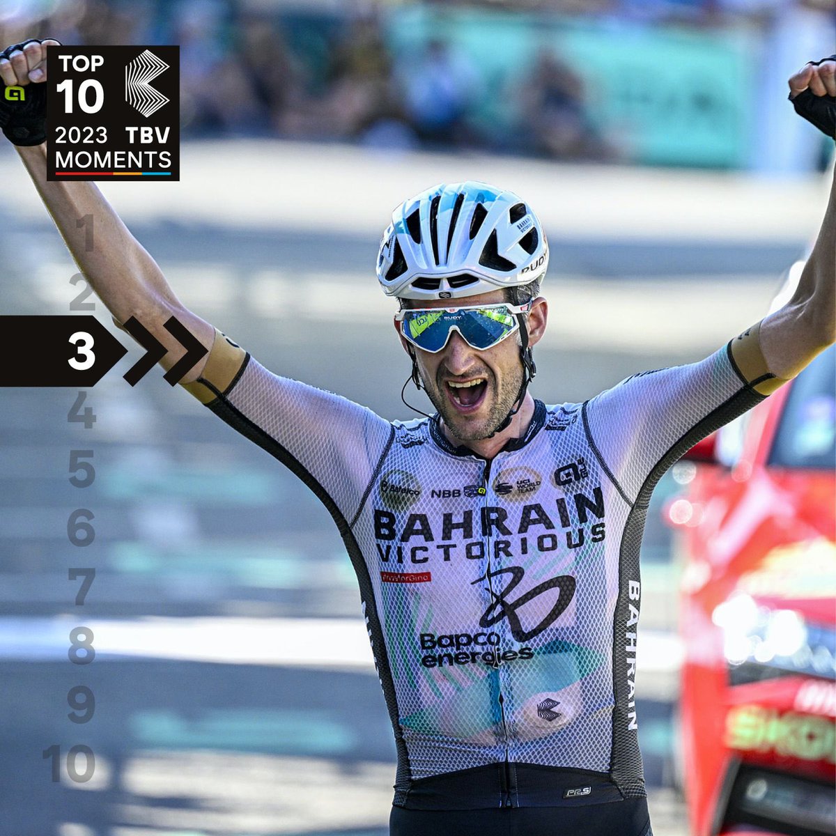 #3 <a href="/WoutPoels/">Wout Poels</a> claimed his first-ever Grand Tour stage win with a breathtaking solo on stage 15 of the <a href="/LeTour/">Tour de France™</a> 

🤩 A defining moment that earns a place on our podium of best moments of 2023! 

#RideAsOne #TDF #rideforGino