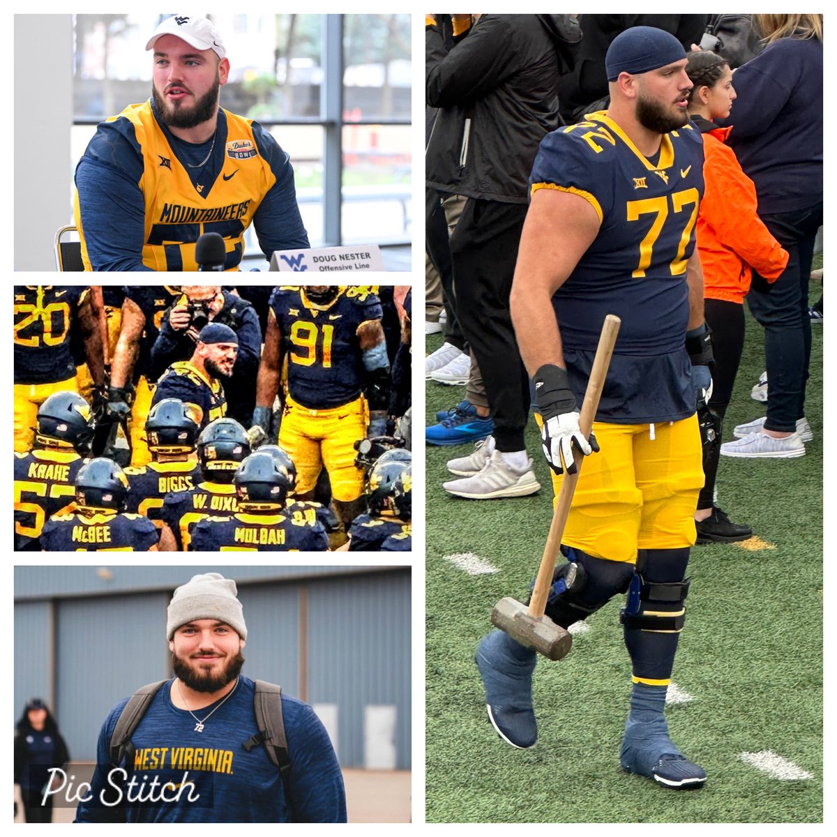 “This is not the end of your story; it is merely the BEGINNING of a NEW chapter. Trust the NEXT chapter because YOU know the Author.” Go be you 72!!Let’s Go Mountaineers!! #beatUNC #DukesmayoBowl #alwaysinthestands 💙💛