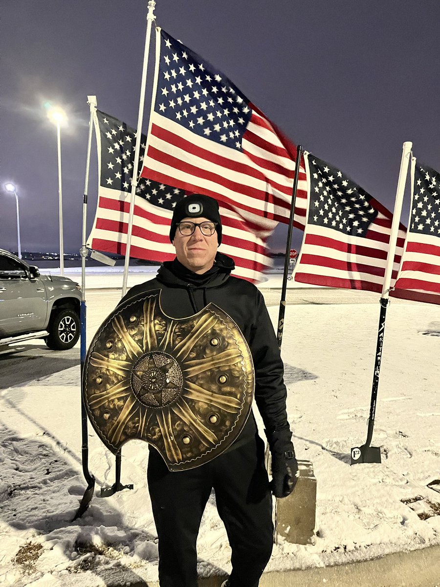 F3MountOlympus's tweet photo. Whatever that was, it was tough and we love you for it @JSmithberg! Let’s carry our determination and accountability through the new year @F3Omaha!
Exciting morning as we had @f3NugentFlag pass to our leader @papioscurry and a shield pass to Levy! @ZachBass3 Hold! #mountOshield https://t.co/sC1FmtEAa2