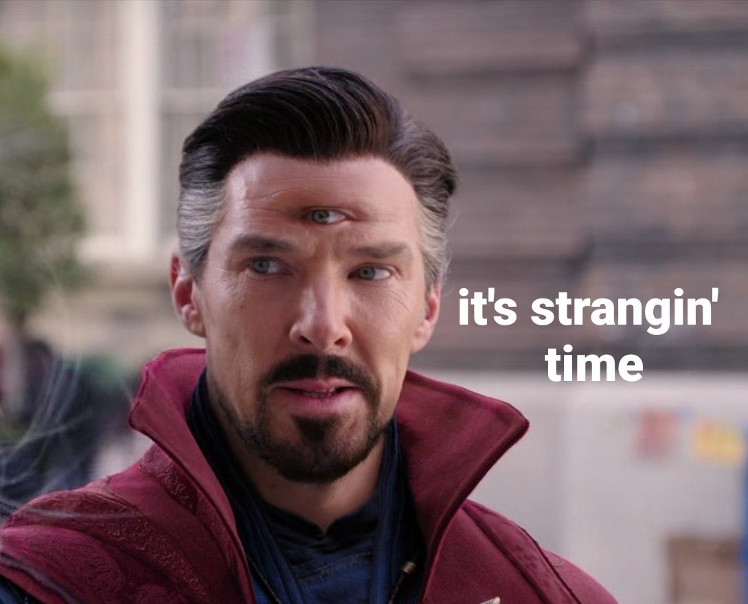 Team Strange, we’re back in business.