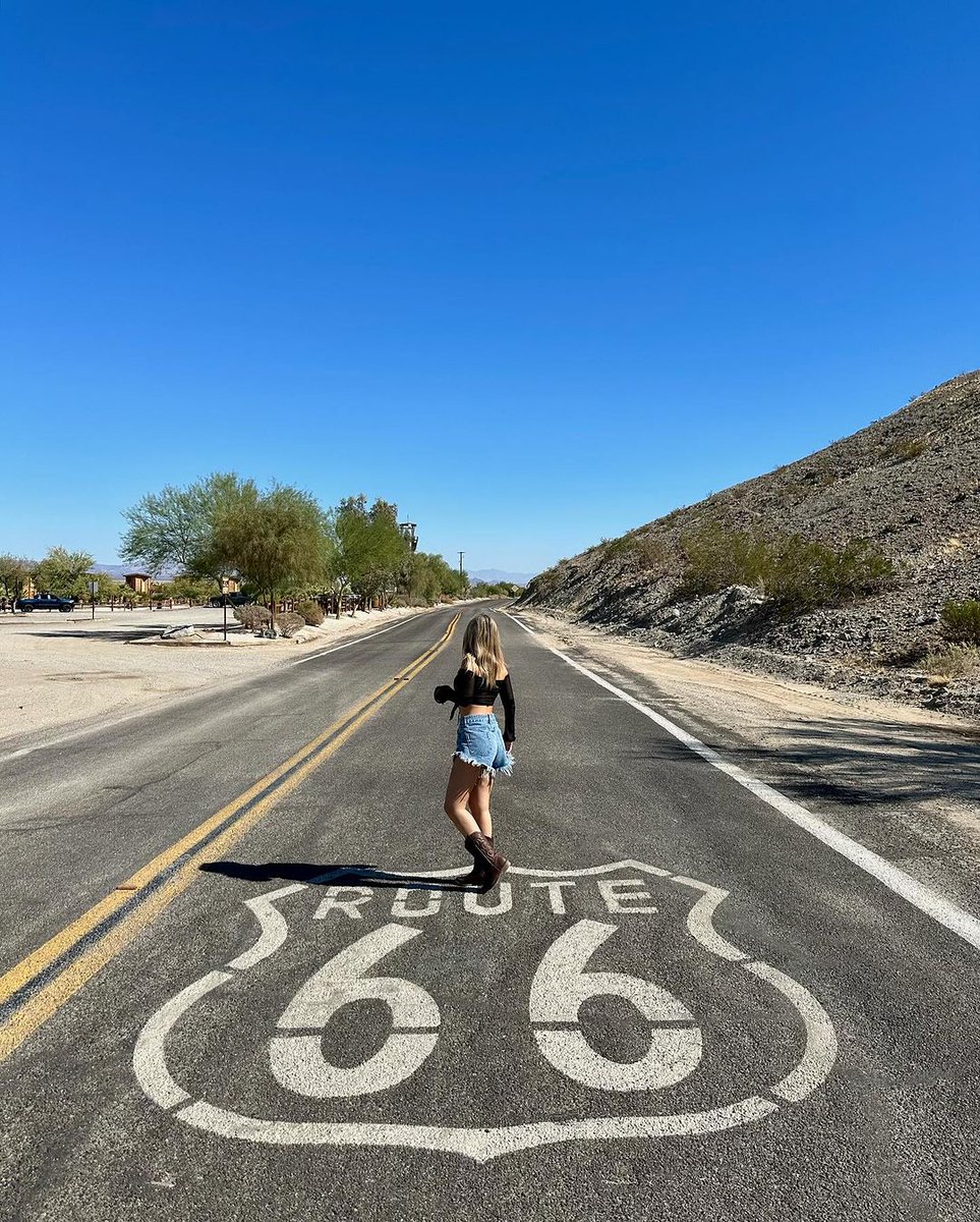 Hitting the road again for the holidays 🚗 When is your next road trip? #budgetcarrental #weknowtheroad #route66roadtrip
