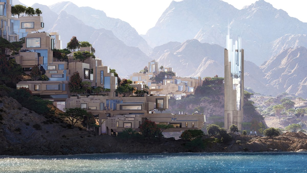 NEOM's tweet image. نورلانا؛ مجمّع سكنيّ ساحليّ يتميّز بأسلوب حياة فخم، ووجهة عالمية لمجتمع اليخوت.

تضمّ نورلانا قصوراً فاخرة وشققاً وفيلّات شاطئية، مصمّمة لمجتمع الذوّاقة وعشّاق التجارب المنتقاة. 

#نورلانا #نيوم