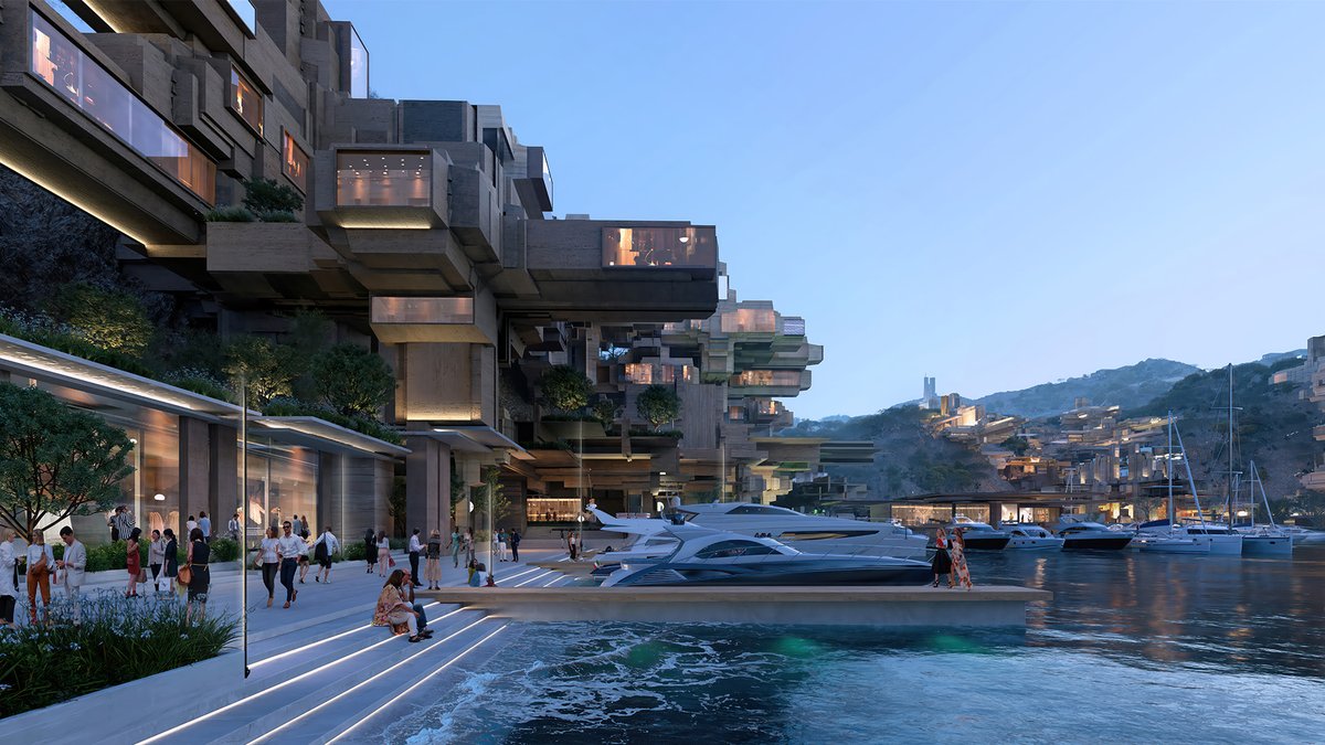 NEOM's tweet image. نورلانا؛ مجمّع سكنيّ ساحليّ يتميّز بأسلوب حياة فخم، ووجهة عالمية لمجتمع اليخوت.

تضمّ نورلانا قصوراً فاخرة وشققاً وفيلّات شاطئية، مصمّمة لمجتمع الذوّاقة وعشّاق التجارب المنتقاة. 

#نورلانا #نيوم