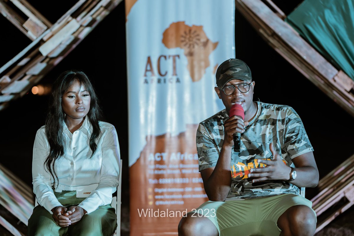 WildalandFest's tweet photo. Pictures from yesterday’s Earth Champions climate change and Sustainability dialogues.
@berlamundi 
@sadiqabdulaiabu 

#EarthChampions #WildalandFestival2023 https://t.co/xP0LQCTZAn