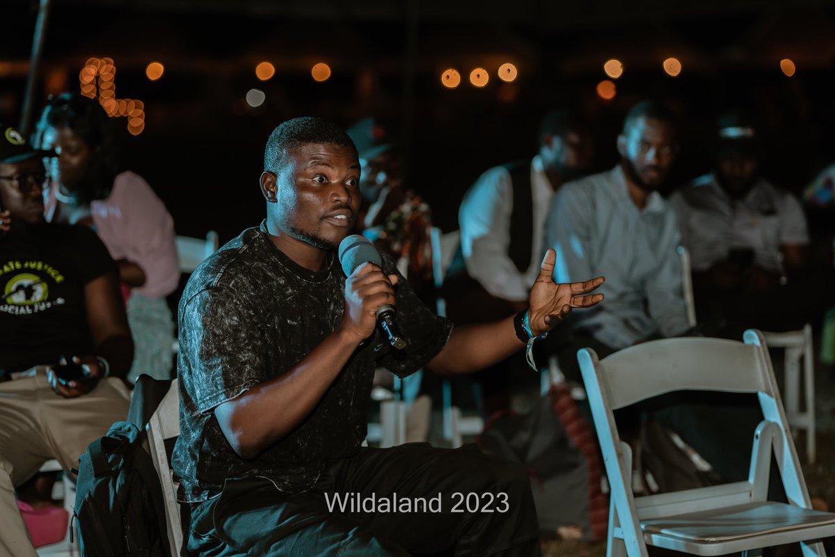 WildalandFest's tweet photo. Pictures from yesterday’s Earth Champions climate change and Sustainability dialogues.
@berlamundi 
@sadiqabdulaiabu 

#EarthChampions #WildalandFestival2023 https://t.co/xP0LQCTZAn