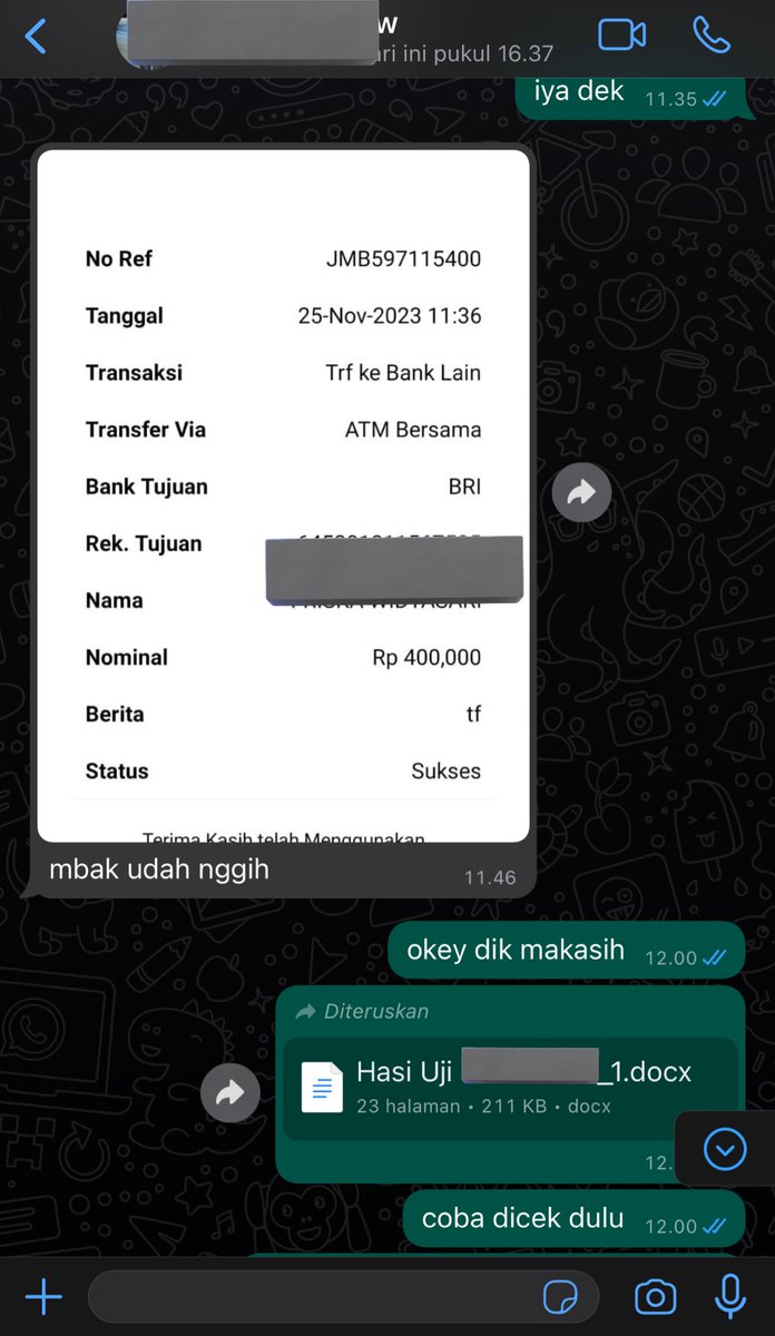 bitterlluvv's tweet photo. Testimoni Joki by frs
Olah data👇🏻

#jokispss #jokistatistik #jokiskripsi https://t.co/q8KmI6JLlK