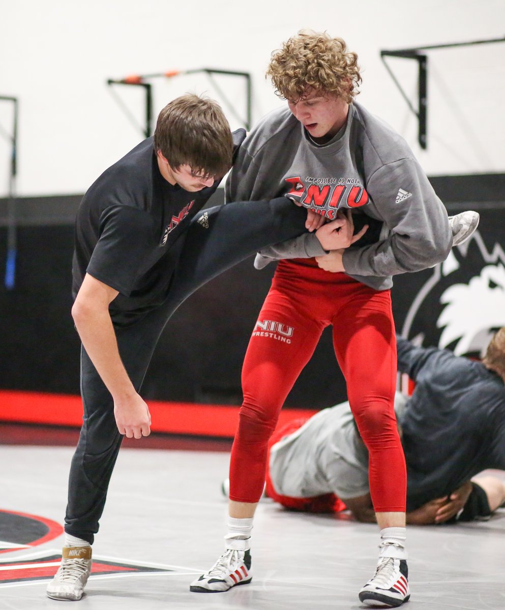 NIUWrestling's tweet photo. Ready for the weekend https://t.co/rXKh4mvwxy