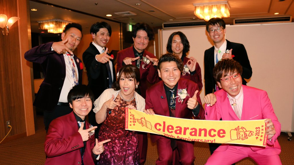 clear5_Satoru's tweet photo. #clearance クリスマスディナーライブ

司会は今年も「エニシングOK👌」でお馴染み、#岡山県住みます芸人 の #江西あきよし さん 。

ライブ前のMCから、正に会場を一つにしてくれはって、めっちゃ入りやすかったー！
トークショーも話足りないぐらい楽しかったし最高でした！ありがとうございました！ https://t.co/QFsDr2jssI