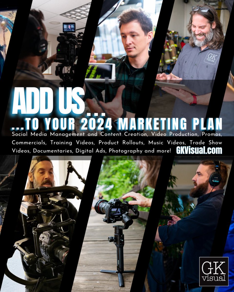 GKVisual's tweet image. With the new year right around the corner, it's time to connect with our team at GK Visual make sure your business is set up for success in 2024! 🤩 🎬 

⚡ Contact us now to get your project started! 

#videography #photography #socialmedia #harrisburgpa #centralp #pennsylvania