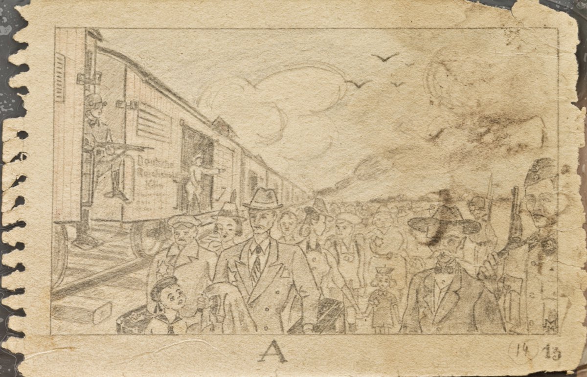 #NewPodcast

"Art at Auschwitz"  

The #podcast is dedicated to a unique document that shows the reality of functioning of #Auschwitz and the fate of its victims through the works of #art created by the prisoners.   

Listen here: podcasters.spotify.com/pod/show/ausch…

We wish to thank