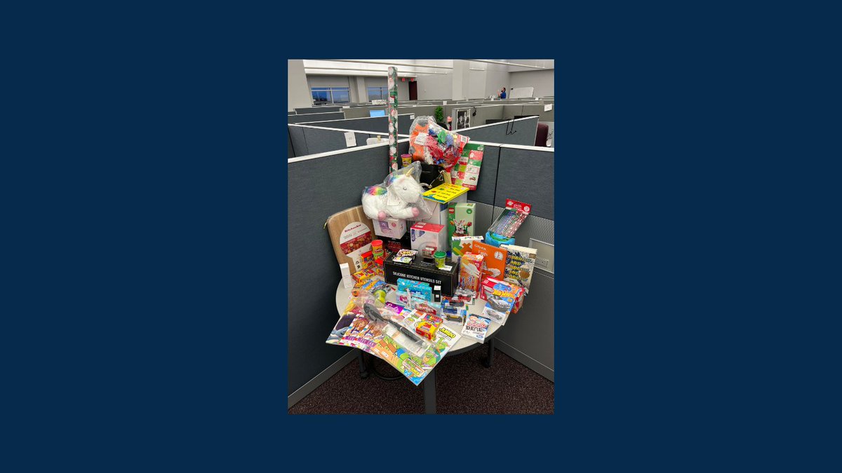 IowaCivilRights's tweet photo. ICRC's Adopt-a-Family 2023, donated to  CFI,  Executive Director Kristen Stiffler, and ICRC's Culture Club members. https://t.co/QIJY2Ai7En