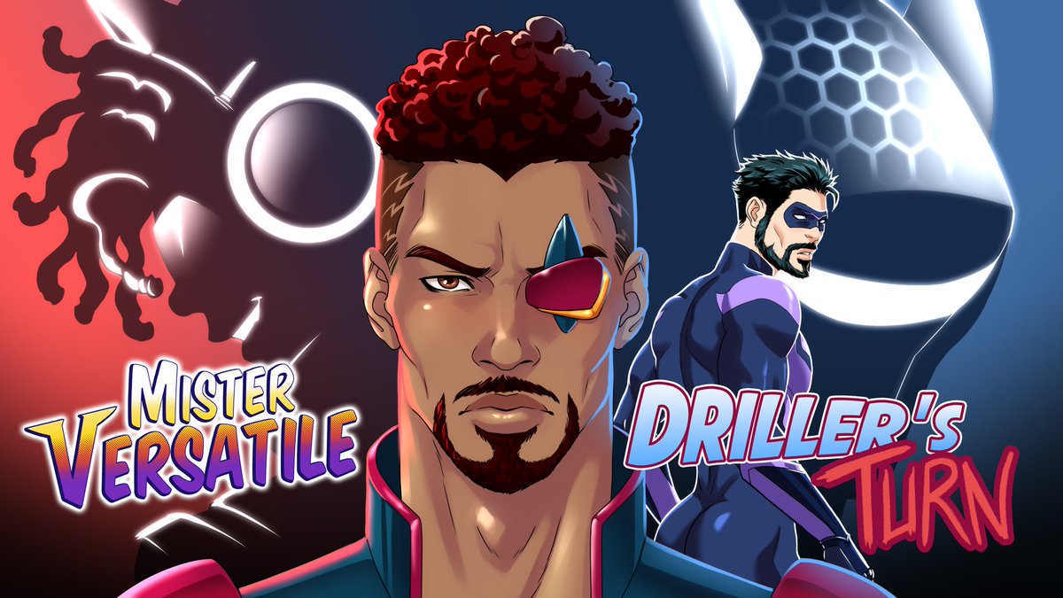 ypressgames's tweet photo. ⚠️WISHLIST Driller's Turn so you don't miss the LAUNCH DISCOUNT!! ⚠️ https://t.co/bKvZwOTNIH
Mister Versatile's new DLC is close, planned for early 2024... Are you excited? 👀🔥
#yaoi #misterversatile #DLC #NSFW #romance #heroes #villains https://t.co/FBnh6vTt2e