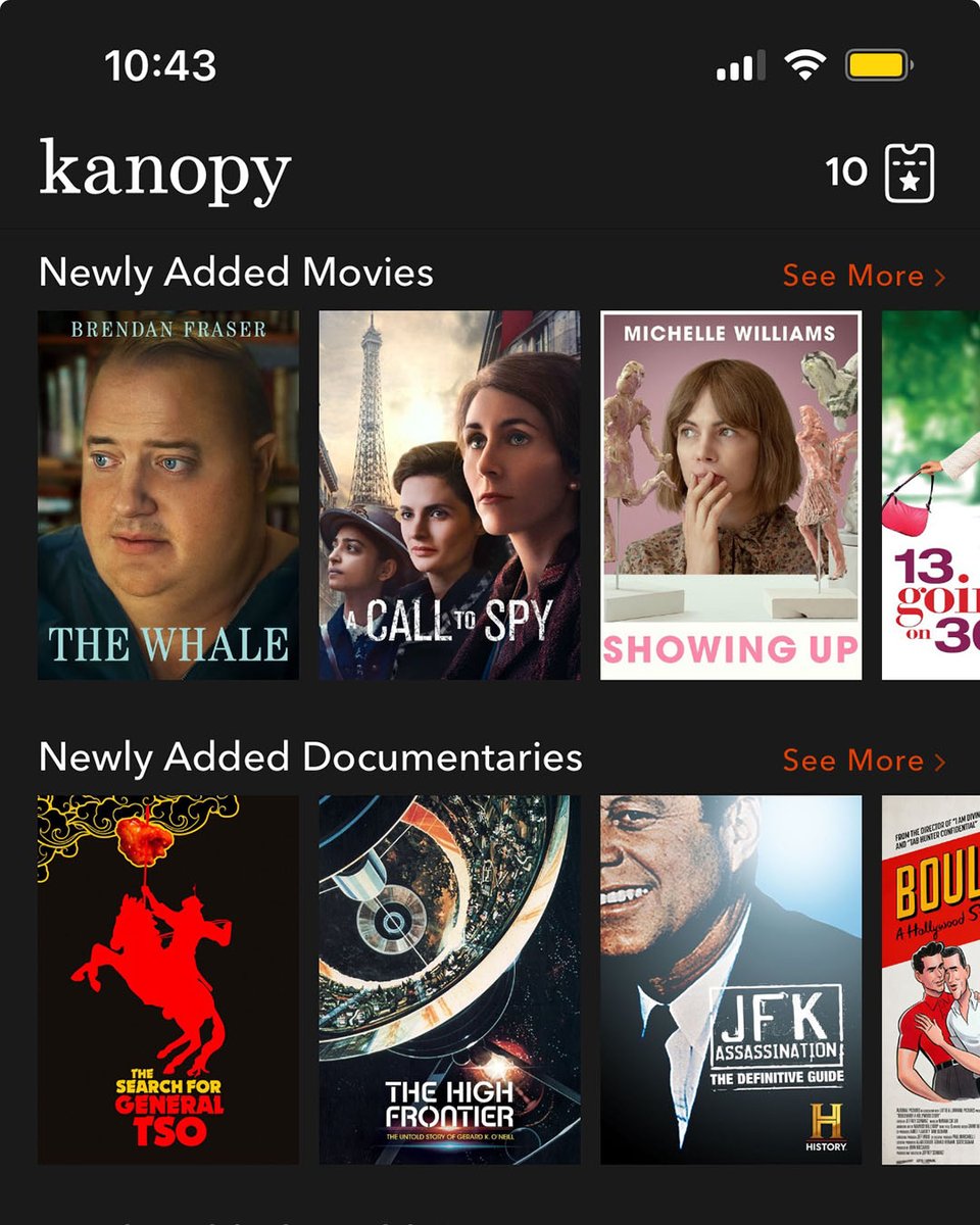 While our primary objective is to bring our viewers ad-free, subscription-free movies, documentaries, and TV series to them through participating libraries. Learn more about Kanopy and our #filmsthatmatter at kanopy.com. All you need is your library card.