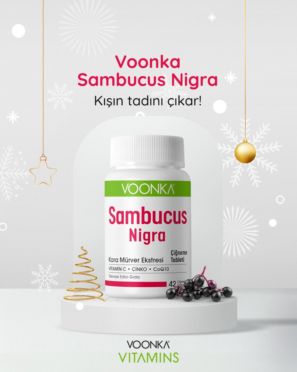 Voonka Sambucus Nigra ile kendine iyi bak!

Kara mürver ekstresi, C Vitamini ve çinko içeren Voonka Sambucus Nigra ile soğuk havaları güçlü karşıla!

#Voonka #VoonkaVitamins #Vitamins #Karamürver