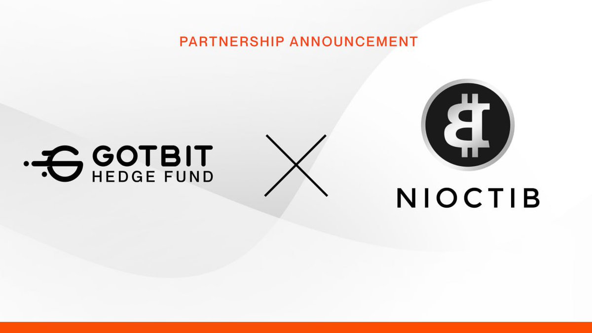 gotbit_io's tweet photo. Gotbit Hedge Fund is proud to announce a partnership agreement with @nioctibsol!

$NIOCTIB is the first flipped Bitcoin meme with a total 21M supply on Solana. 
Gotbit Hedge Fund will be an official Market Maker of $NIOCTIB as well as providing partnerships, marketing advising and CEXs Support! 

🌐 Stay tuned!