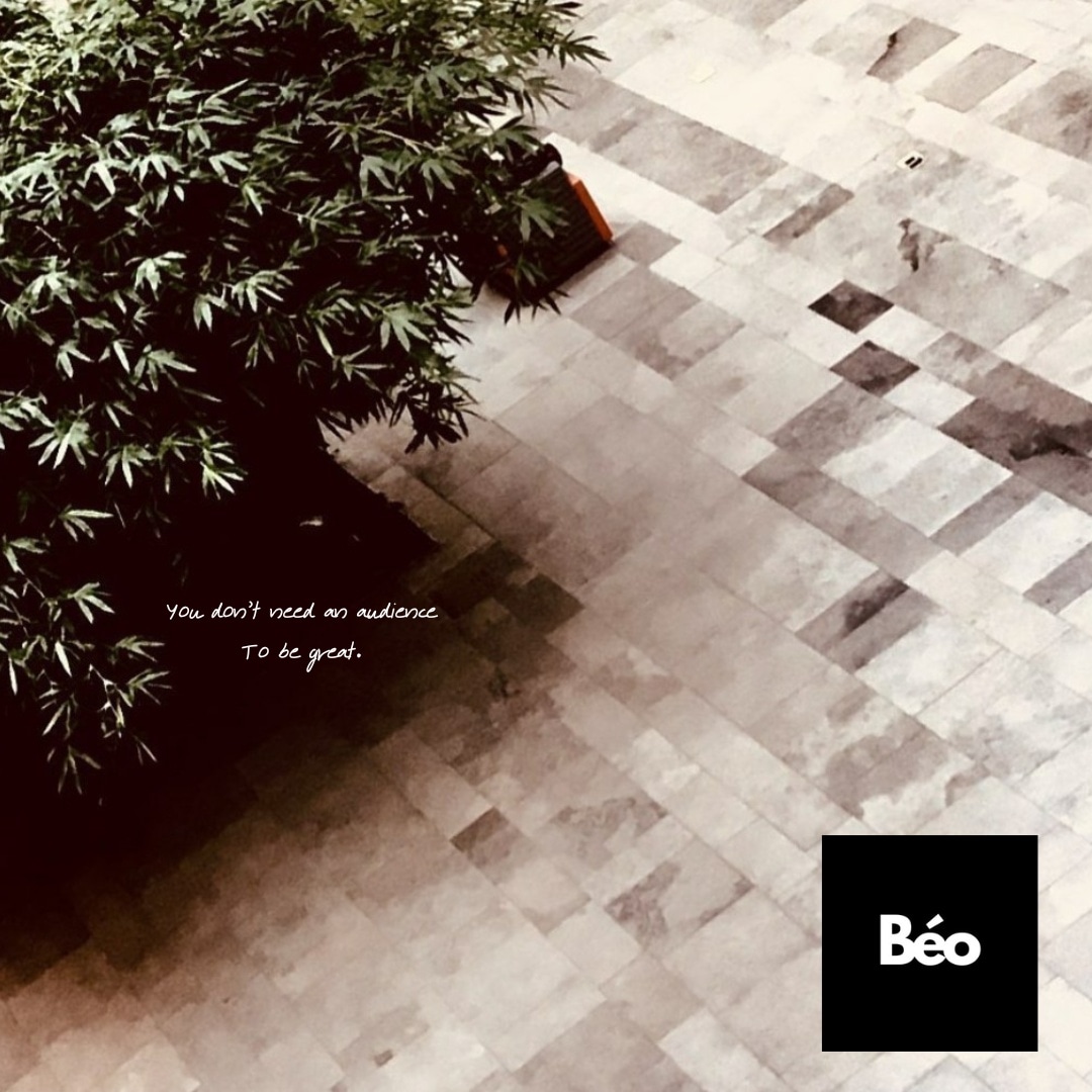 You don't need an audience
To be great.

#Life #Insight #Wisdom #Perspective #Greatness #Positivity #Strength #Inspiration #Motivation #writerscommunity #writerslife #AuthorsOfTwitter #WritersOfX #Twitch #Streamers #Wellness #Fitness #Yoga #StrengthTraining