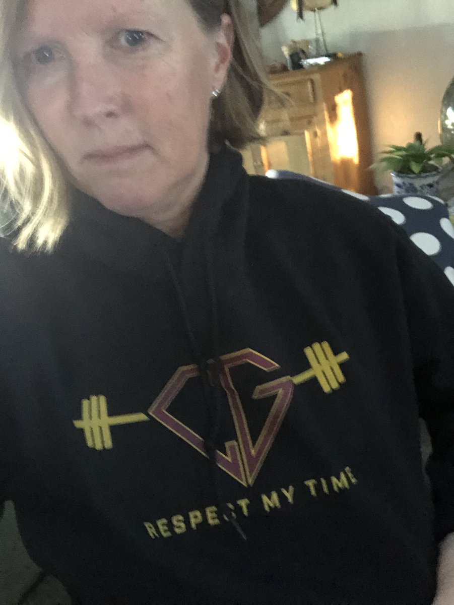 CrissyPerham's tweet photo. “Shop Small”! I love supporting a friend @cobalt_alloy. I gifted myself this sweatshirt in support of her and also bc I love the sentiment. A fellow #olympian helping her community and growing strong, well rounded athletes. I’m here for all of it.#respectmytime https://t.co/7XO9z5gSto