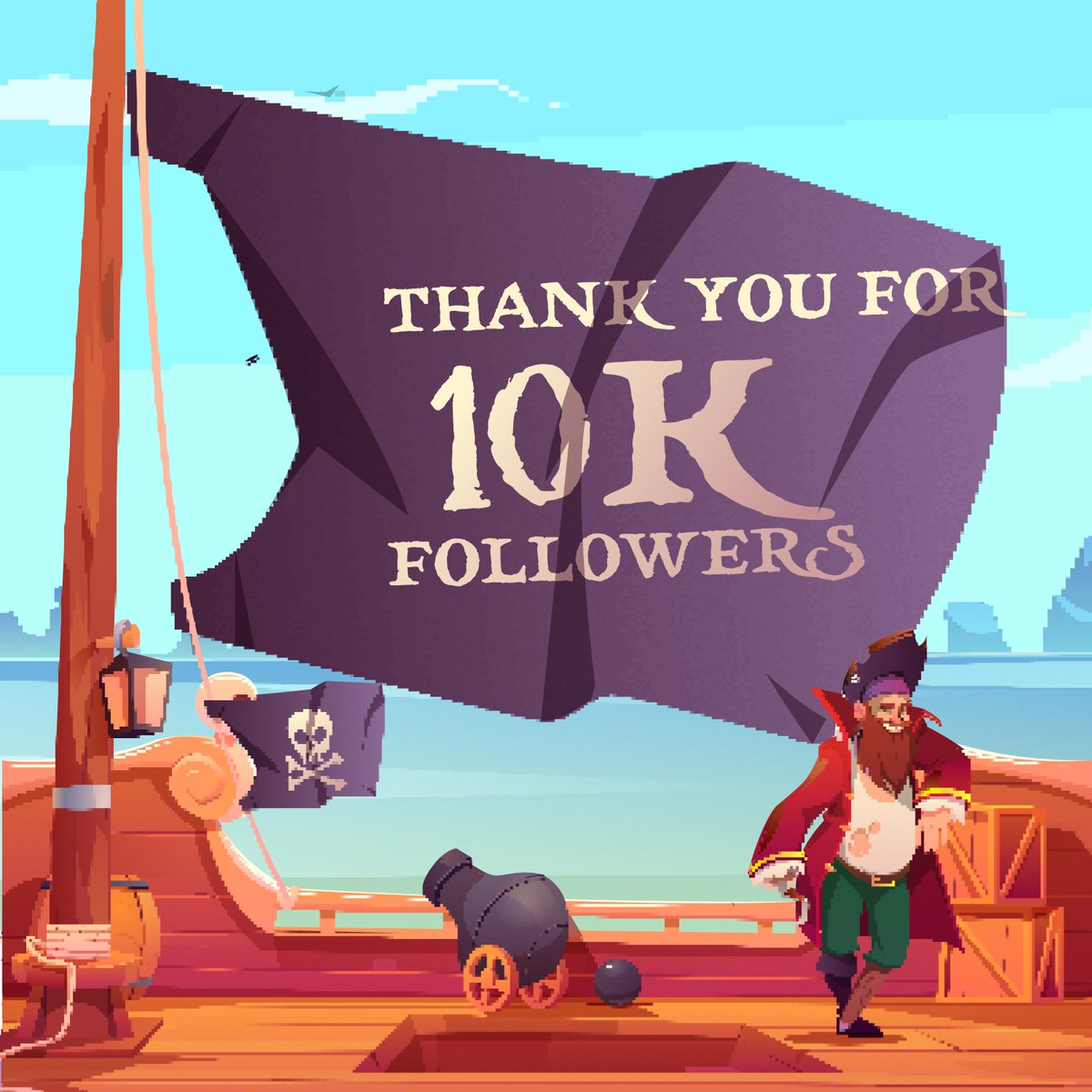 🚀 10,000 FOLLOWERS!

❤️ We couldn't thank all of you enough!

🎁 Don't tell Captain, but:

😳 1,000,000 $QUEST GIVEAWAY TO 1 LUCKY PIRATE!

▫️ Like
▫️ Comment $QUEST
▫️ RT