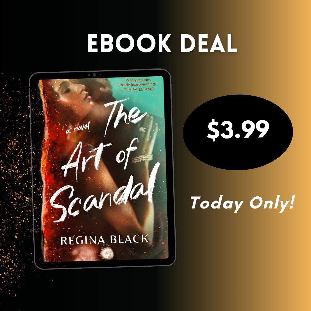 THE ART OF SCANDAL ebook is $3.99 today!