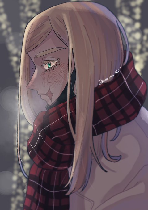 「plaid scarf」 illustration images(Latest｜RT&Fav:50)｜3pages