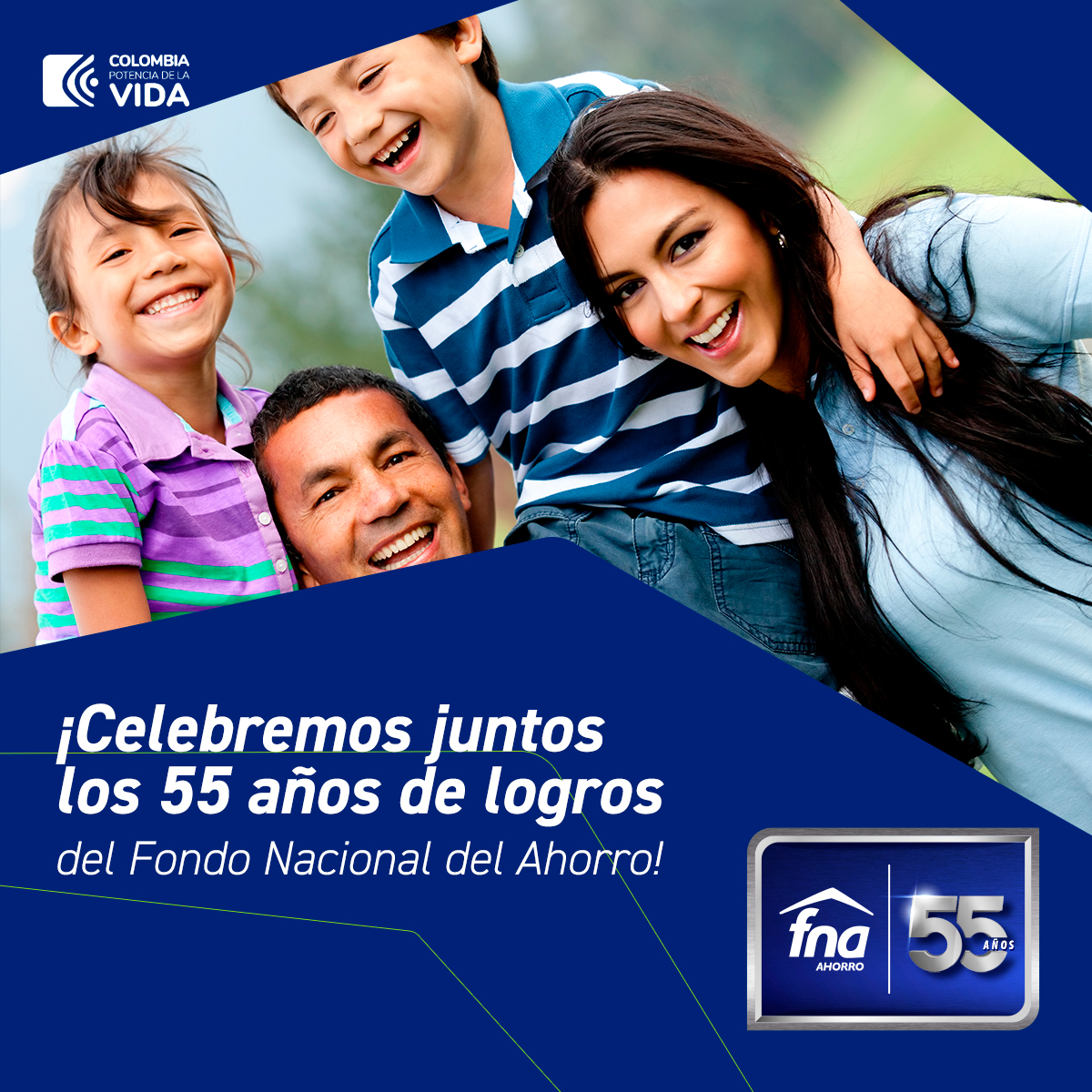 FNAahorro's tweet photo. En nuestro aniversario número 55, fortalecemos compromisos para asegurar que más colombianos accedan a todos los beneficios del FNA.
¡Porque juntos hacemos realidad el hogar de los colombianos!
#FNA55AñosContigo
#FNA55AñosElFondoDeLosColombianos https://t.co/QoPZuhUXuj