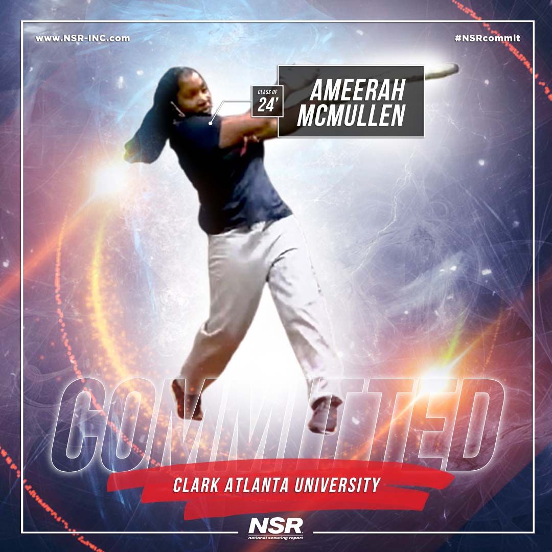 🚨#CommitmentAlert🚨
Congrats to #NSRsoftball Ameerah McMullen

🎓: 2024
🌎: Ewing, New Jersey
🏫: Ewing High School
✅: to <a href="/CAU/">Clark Atlanta University</a> !👍🥎
👤: <a href="/JaimeMudge/">Jaime & Kevin NSR</a>
🖥: buff.ly/4ayxgH8
#NSRcommit
#AmeerahMcMullenNSRR