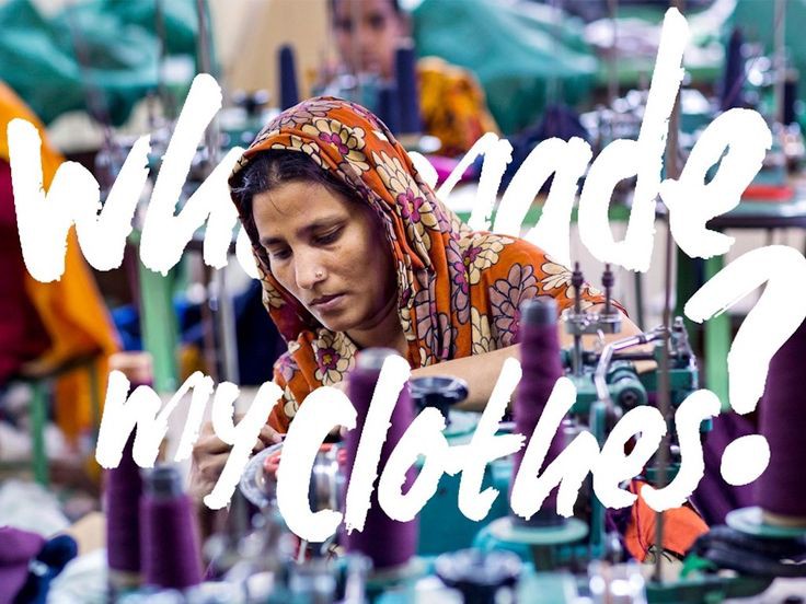 'Made in Bangladesh': Exploitation in the garment industry is a global problem. Reports demonstrate that workers in Bangladesh are the lowest paid in the world and often earn less than the minimum wage set by the government in Bangladesh.via Fashrev #fastfashion #slowfashion  1/9
