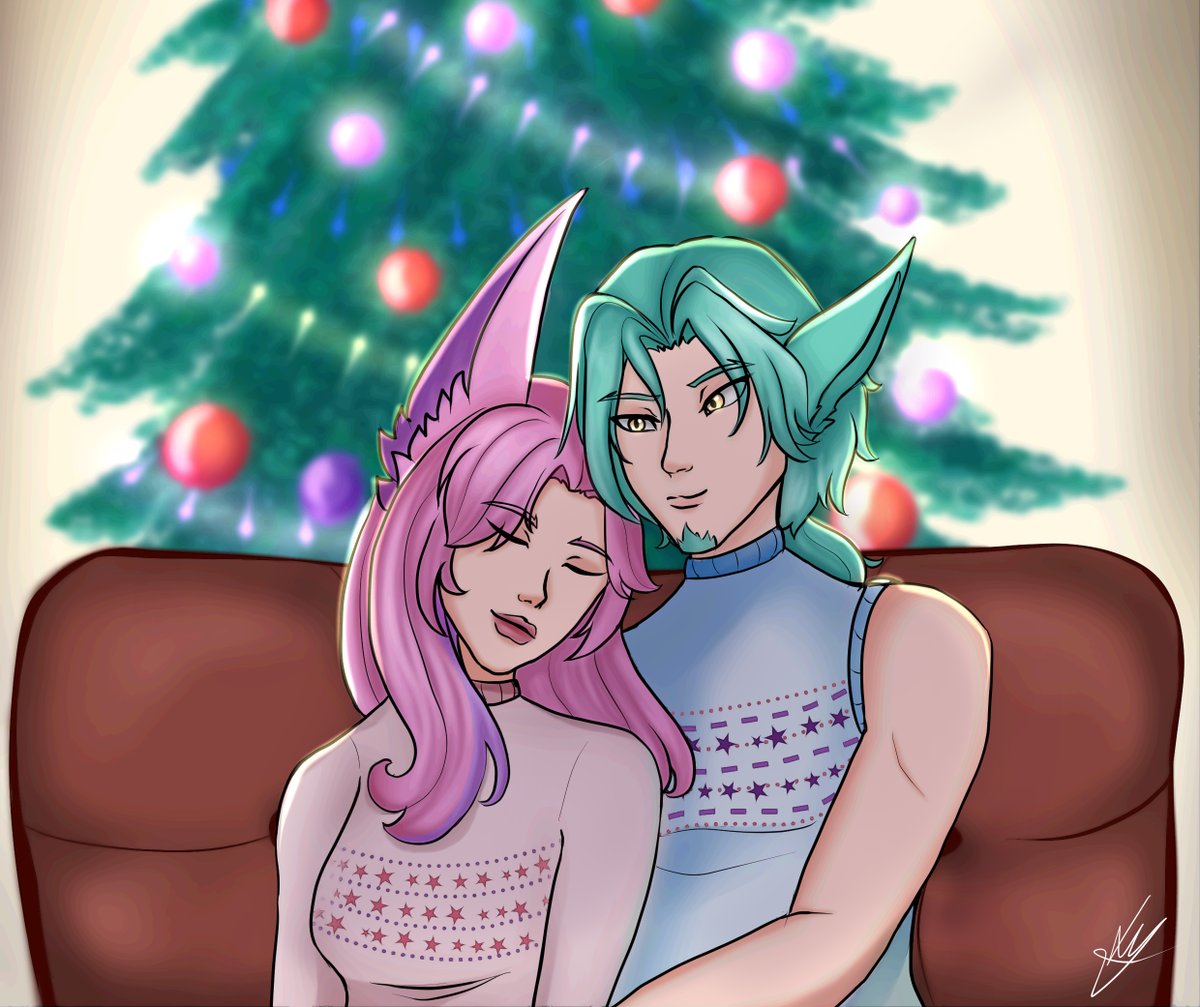 Though belated I come to you with your secret Santa gift <a href="/naommile/">Alvannale</a> ! 
I hope you had a wonderful Christmas, best wishes for the coming new year~