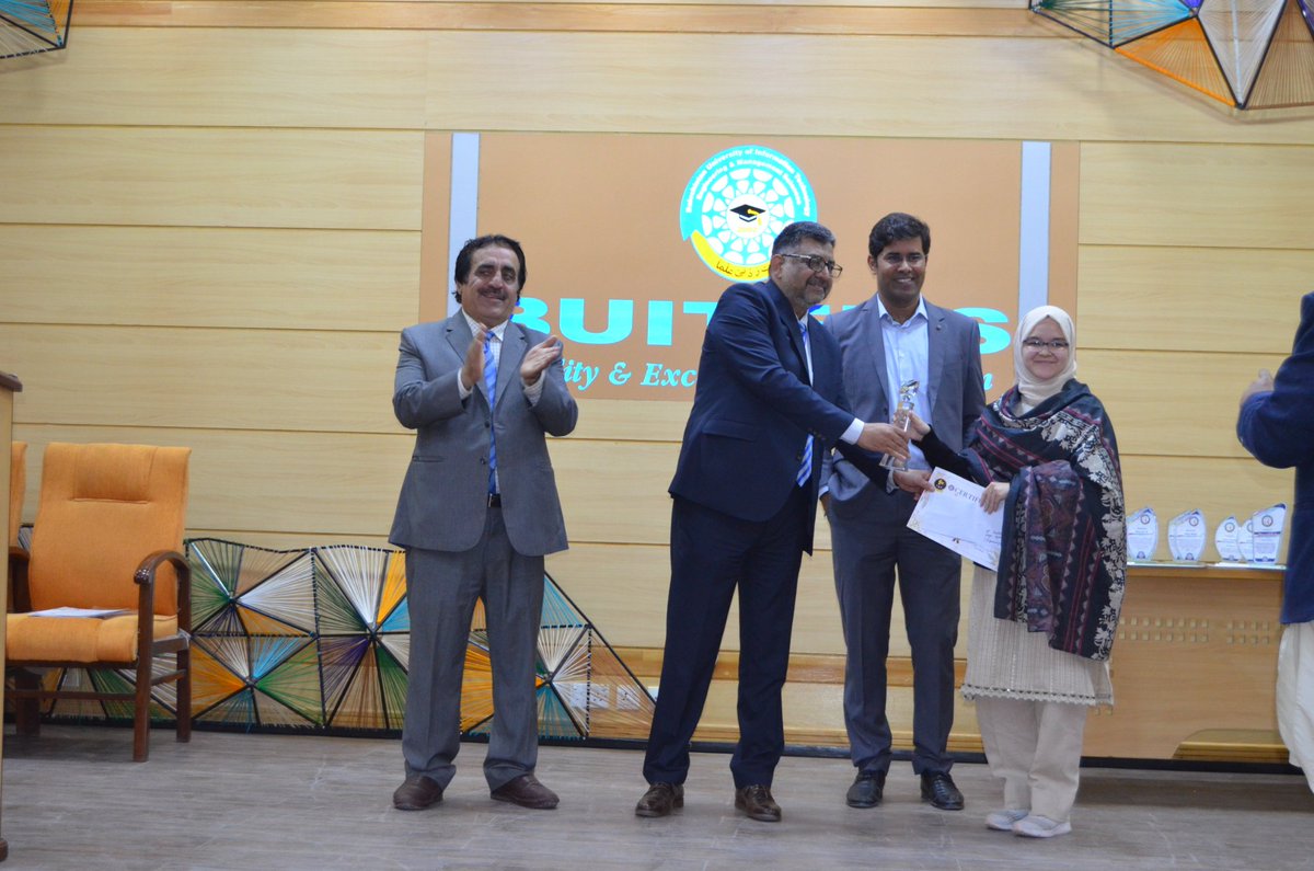 buitemsmath21's tweet photo. Thanks to students, faculty for making the 5th Markhor Mathematics Competition a success. Special appreciation to Vice Chancellor Prof. Dr. Khalid Hafeez and Chairperson Dr. Hasrat Hussain Shah for their leadership. Grateful to BMS for hosting and ensuring a memorable event. https://t.co/FXuoCnn0SE