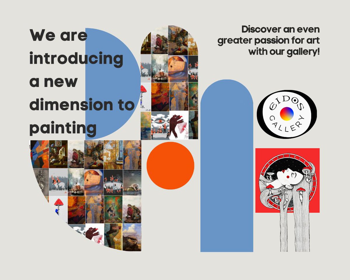 👏 Discover new facets of art with Eidos Gallery!

𝐖𝐞 𝐩𝐫𝐨𝐦𝐨𝐭𝐞 𝐜𝐨𝐧𝐭𝐞𝐦𝐩𝐨𝐫𝐚𝐫𝐲 𝐚𝐧𝐝 𝐜𝐥𝐚𝐬𝐬𝐢𝐜𝐚𝐥 𝐚𝐫𝐭 𝐚𝐧𝐝 𝐞𝐧𝐬𝐮𝐫𝐞 𝐮𝐬𝐞𝐟𝐮𝐥𝐥 𝐢𝐦𝐩𝐚𝐜𝐭 𝐨𝐟 𝐜𝐨𝐧𝐭𝐞𝐦𝐩𝐨𝐫𝐚𝐫𝐲 𝐚𝐫𝐭 𝐨𝐧 𝐍𝐅𝐓 𝐂𝐨𝐦𝐦𝐮𝐧𝐢𝐭𝐲!

➡️ Our largest gallery and