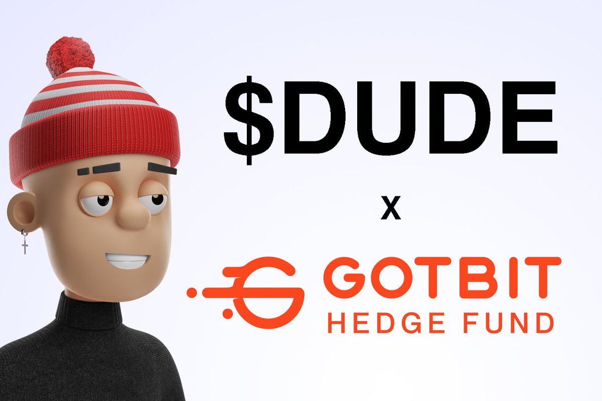 🚨 $DUDE x GOTBIT 🚨

We are thrilled to announce our partnership with <a href="/gotbit_io/">Gotbit Hedge Fund</a>

They pushed $BONK to the stratosphere. Now it is our turn 🚀

RT &amp; drop your $INJ wallet for extra $DUDE airdrop 👇