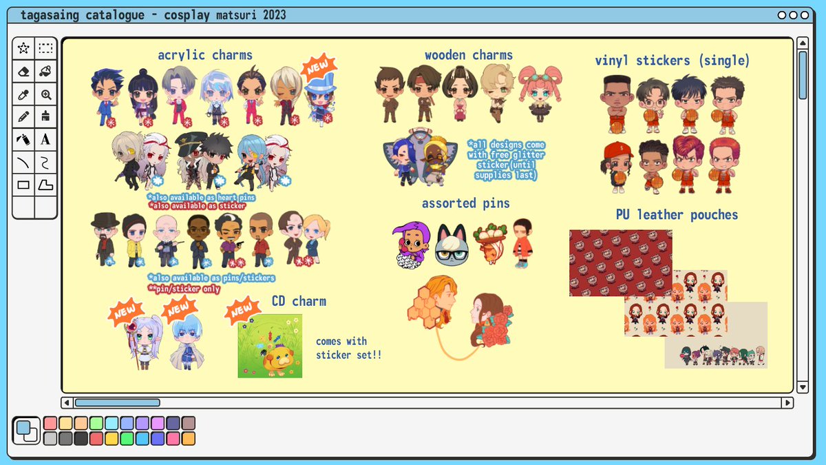 TAGASAING's tweet image. late catalog LOL ….RT Appreciated  !
#FanFairAtCosplayMatsuri2023 #Cosmatsu2023