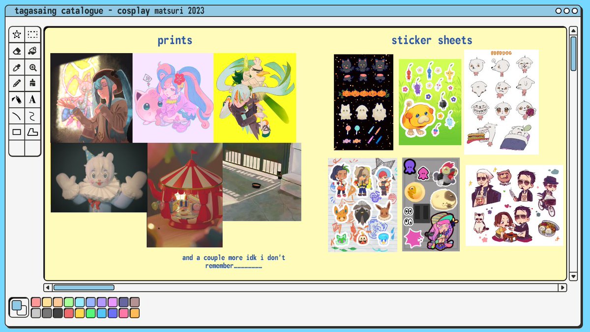 TAGASAING's tweet image. late catalog LOL ….RT Appreciated  !
#FanFairAtCosplayMatsuri2023 #Cosmatsu2023