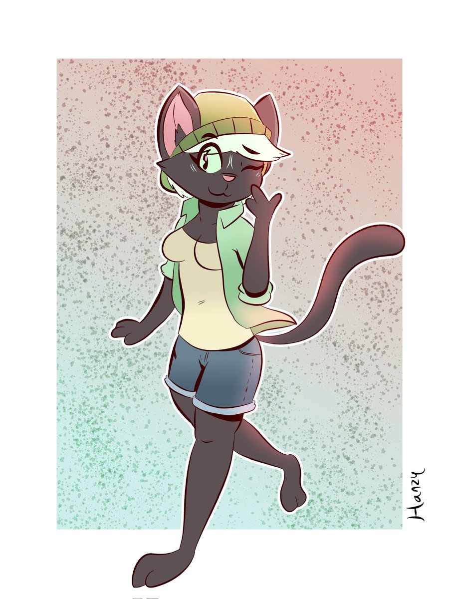 Han00my's tweet photo. Here are the three main characters from my upcoming rebooted Webtoon series, from left to right, Harris the Lynx, Indy the Jackal, and Nellie the Cat. More news about this  series will be posted soon!
#anthroart #originalcharacters #originalcharacterart #webtoon #webtoonseries https://t.co/ZcLNeomJSD