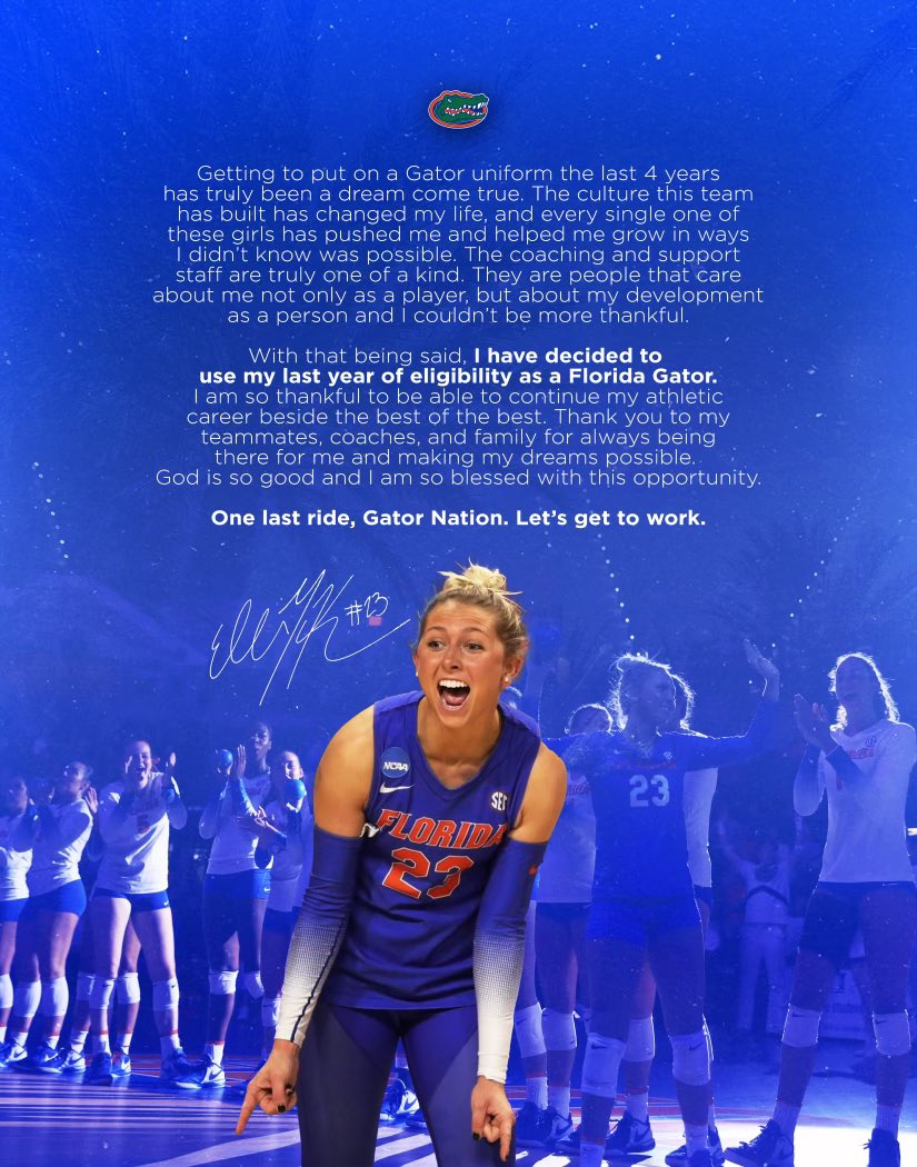 One last ride… 

#GoGators