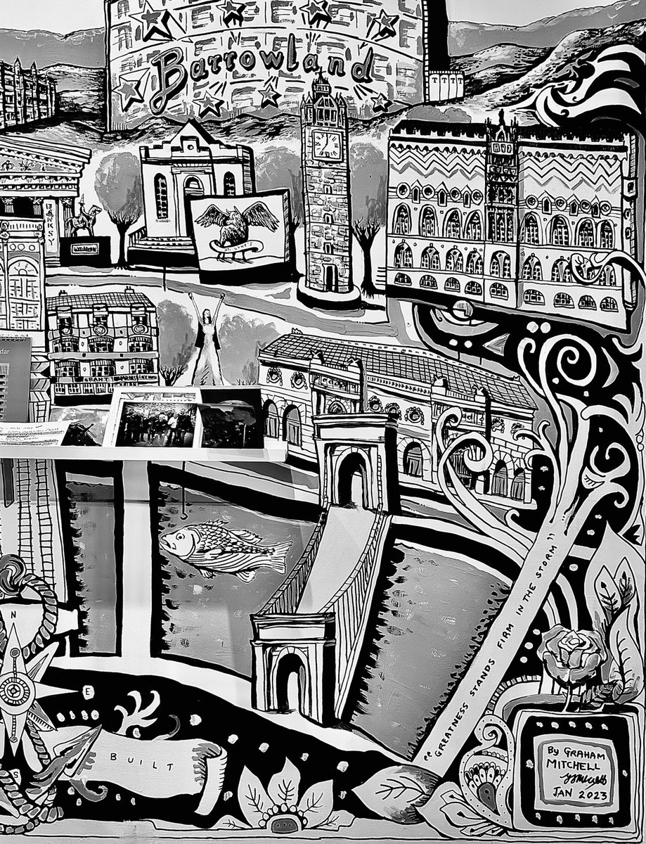 #my #art #mural - Glasgow East End section.   erchie.co.uk.