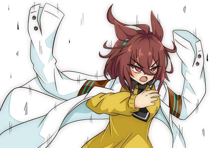 真面目に走ってるタキオンさんの絵2021年までさかのぼらないとなかった。
