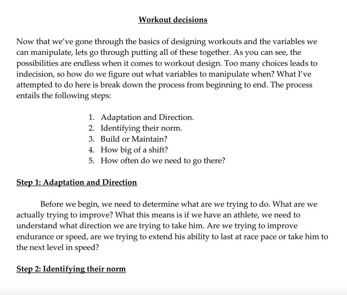 stevemagness's tweet photo. With so much junk out there on HIIT and other interval training...

I put together a free guide: How to Design Better Workouts.  

Filled with insights on writing creative workouts that get the right stimulus for the desired adaptation.  

A few excerpts: https://t.co/rpnalDooMJ https://t.co/WrfUIpMPKv