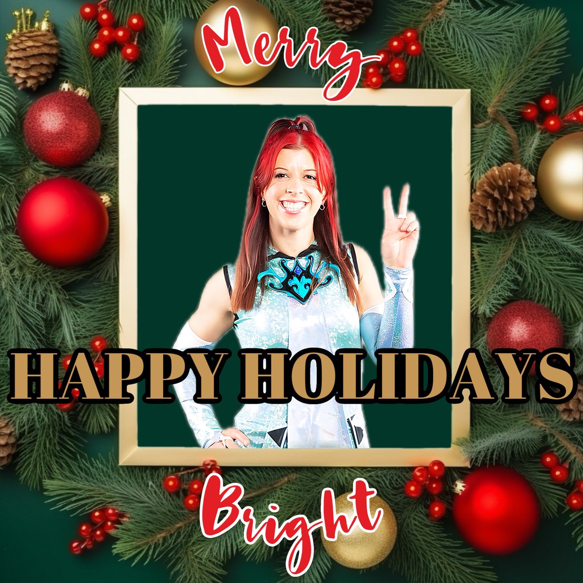 Karismapwr's tweet photo. Happy Holidays KARISMATICS! #MerryChrismas #HappyHoildays #HappyNewYear #FelizNavidad #FelizAñoNuevo #viva #luchalibre #prowrestling #karismatics #spectacleofsparkles #revolution #luchadora #womenswrestling #luchalibremexicana #luchalibrefemenina #womenschampion #campeona https://t.co/gQ2tC1aqGo