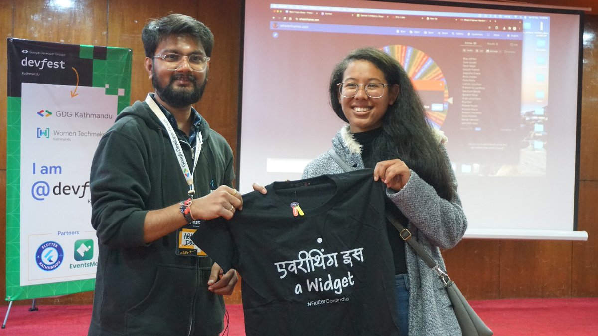 gdgkathmandu's tweet photo. Flutter Web Badge Generator: Unveiling the Magic of Screenshots and Downloads by Abhishek Doshi ๐
Have you posted your Web Badge on your social media yet??๐ท
#GDG #DevFest #DevFest23 #devfest2023 #gdgkathmandu #flutter https://t.co/hp0ErQUose