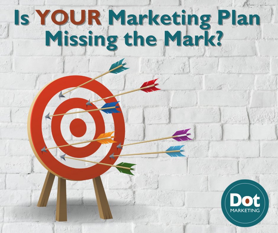 🎯 Is your marketing plan missing the mark? It's like trying to hit a bullseye blindfolded. 🎯
Let us help YOU get your Marketing Strategy back on track for better accuracy and performance. 🚀💼 

DotMarketingSD.com 

#DotMarketingAndWebDesign #MarketingThatWorks