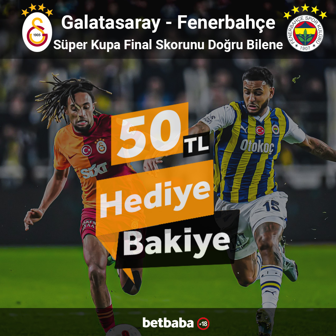 BetBaba__TR's tweet photo. Galatasaray - Fenerbahçe
Süper Kupa skorunu doğru tahmin et,
🎁50 TL Bakiyeyi kap!
👇Linkteki formu hemen doldur, hemen katıl!👇
➡️https://t.co/lYhIPyznDl
➡️https://t.co/kc3baWk9fs
➡️https://t.co/GZ0gTZBiPI
#betbaba #GSvFB #etkinlik #skor #kupon #gs #fb #Derbi #canliTV https://t.co/elMlzOH2Vf